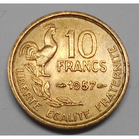 FRANCE 10 Francs 1957