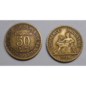 FRANCE 50 Centimes 1926