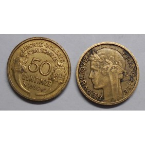 FRANCE 50 Centimes 1936