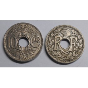 FRANCE 10 Centimes 1917 ni