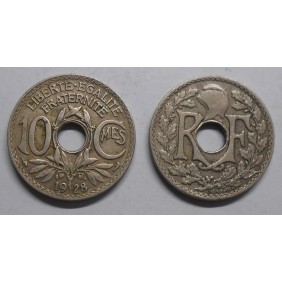 FRANCE 10 Centimes 1928