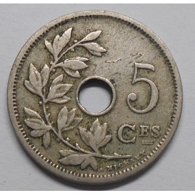 BELGIUM 5 Centimes 1906...