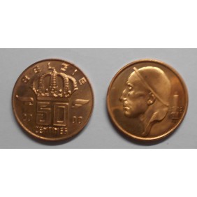 BELGIUM 50 Centimes 2000...
