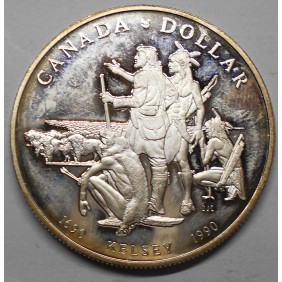 CANADA 1 Dollar 1990 Henry...