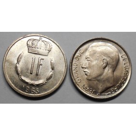 LUXEMBOURG 1 Franc 1965