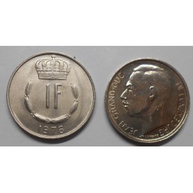 LUXEMBOURG 1 Franc 1976