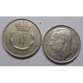 LUXEMBOURG 1 Franc 1983