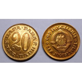 YUGOSLAVIA 20 Para 1978