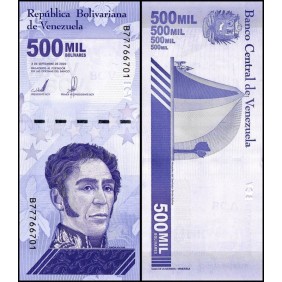 VENEZUELA 500.000 Bolivares...