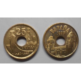 SPAIN 25 Pesetas 1997 Melilla