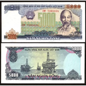 VIET NAM 5000 Dong 1987