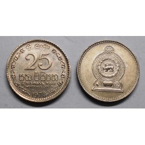 SRI LANKA 25 Cents 1978