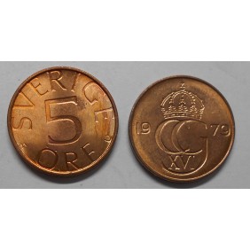SWEDEN 5 Ore 1979