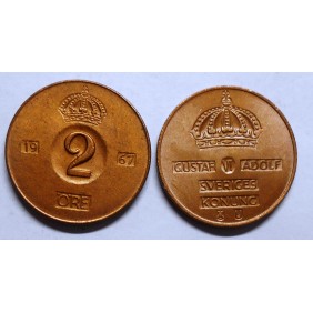 SWEDEN 2 Ore 1967