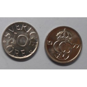 SWEDEN 10 Ore 1977