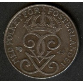 SWEDEN 5 Ore 1943