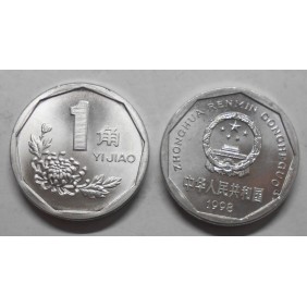 CHINA 1 Jiao 1998