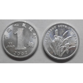CHINA 1 Jiao 2002