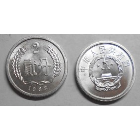 CHINA 2 Fen 1982