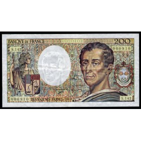 FRANCE 200 Francs 1992