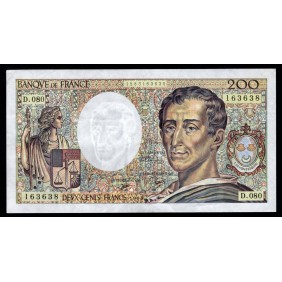 FRANCE 200 Francs 1990