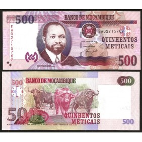MOZAMBIQUE 500 Meticais 2011