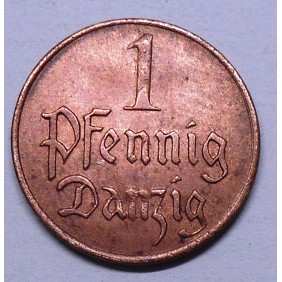 DANZIG 1 Pfennig 1923