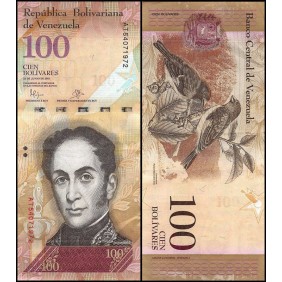 VENEZUELA 100 Bolivares...