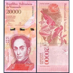 VENEZUELA 20.000 Bolivares...