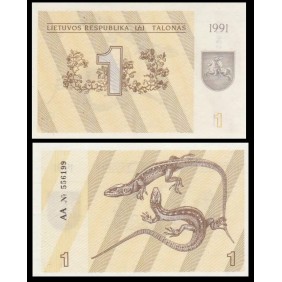LITHUANIA 1 Talonas 1991