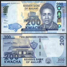 MALAWI 200 Kwacha 2012