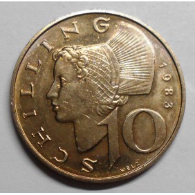 AUSTRIA 10 Schilling 1983