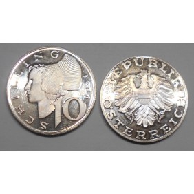 AUSTRIA 10 Schilling 1986...
