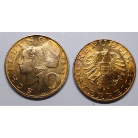AUSTRIA 10 Schilling 1987