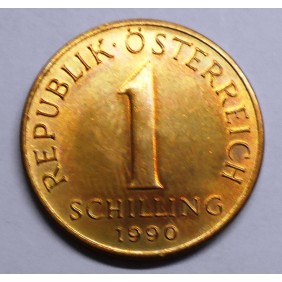 AUSTRIA 1 Schilling 1990