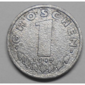 AUSTRIA 1 Groschen 1947