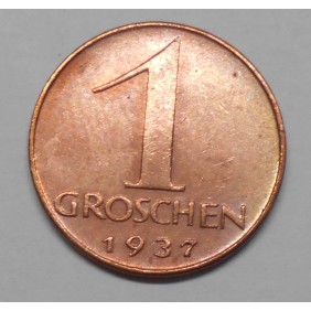 AUSTRIA 1 Groschen 1937