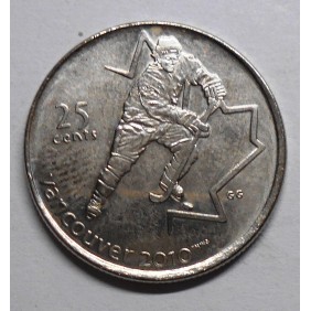 CANADA 25 Cents 2007 Ice...