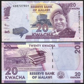 MALAWI 20 Kwacha 2012