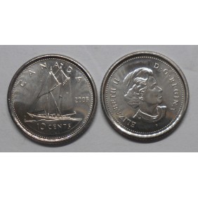 CANADA 10 Cents 2005