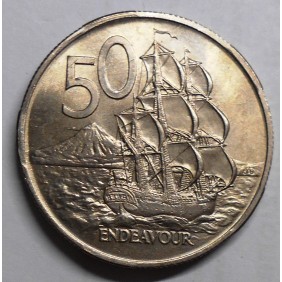 NEW ZEALAND 50 Cents 1967