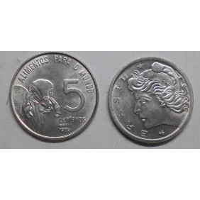 BRAZIL 5 Centavos 1976 FAO