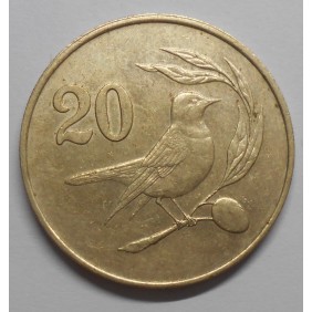 CYPRUS 20 Cents 1983