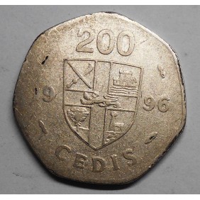 GHANA 200 Cedis 1996