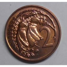 NEW ZEALAND 2 Cents 1973