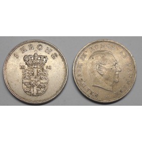 DENMARK 1 Krone 1961