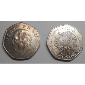 MEXICO 10 Pesos 1981