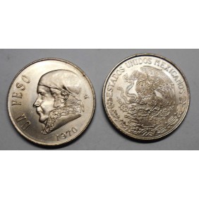 MEXICO 1 Peso 1970