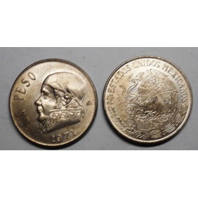 MEXICO 1 Peso 1971