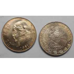 MEXICO 1 Peso 1981